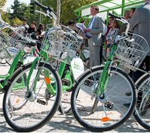 Préstamo de bicicletas del Campus Moncloa